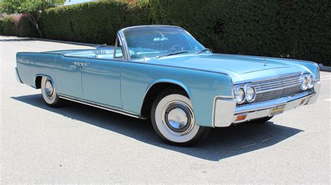 vintage lincoln continental convertible.